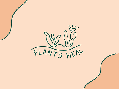 24/100 Days of Illustrations 100 day project brand tagline branding custom design daily illustrations illustrations pen drawing plant illustration plants heal