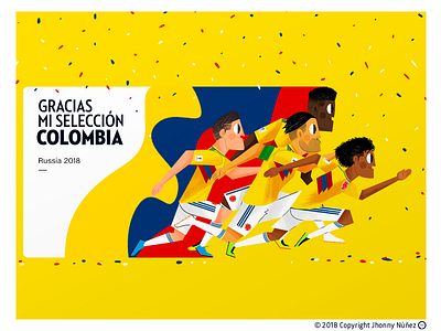 GRACIAS SELECCIÓN COLOMBIA colombia russia futbol