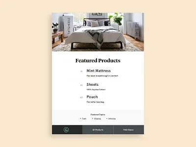 Retail App Home Screen digital ipad app product catalog retail ui ux