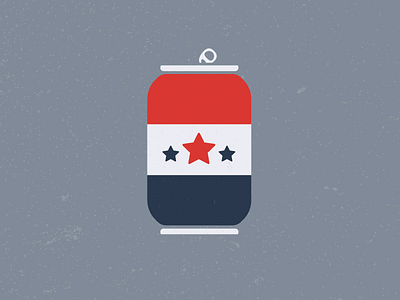 I’m not as think as you drunk I am. america beer can color fourth of july illustrator vector