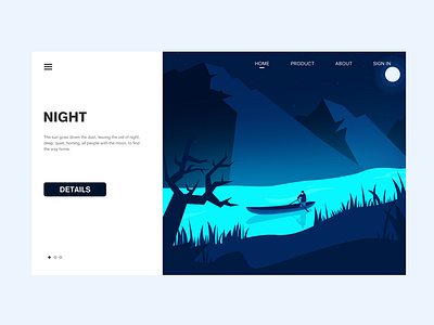 Night illustrations