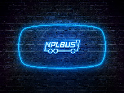 NPLBUS logo app design brand design bus bus stop graphic design graphics icon login night design shopping design sign in web design