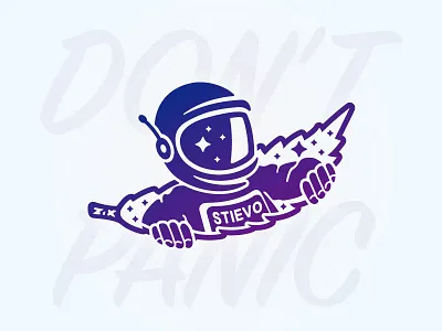 A astronaut from marijuana astronaut helmet hemp illustration marijuana sky space spacesuit stars