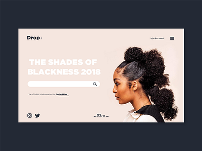 ui app black branding design e commerce layout logo typography ui ux web