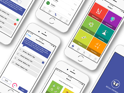 Exam app aplication app art branding design graphic icon ios logo mockup ui