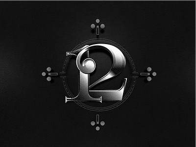 12 12 blackwhite design emblem serif type