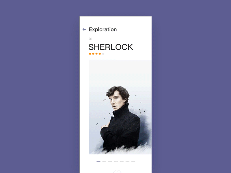 The Movie 3 Gif app information movie ui ux