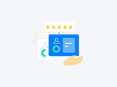 Evaluation - illustration abstract chart design evaluation icon illustration interface