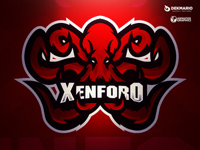 Xenforo branding design esports gaming identity logo logotype mascot sport xenforo