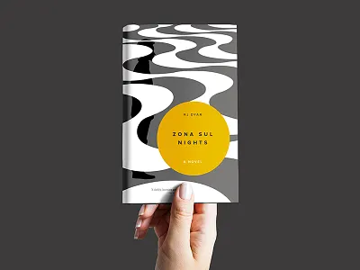 Zona Sul Nights cover book cover design editorial graphic design minimal