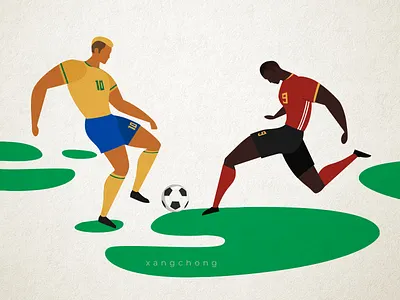 Brasil vs Belgium 2018 worldcup2018