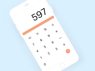 Daily UI : Calculator calculator daily ui daily ui challenge ui