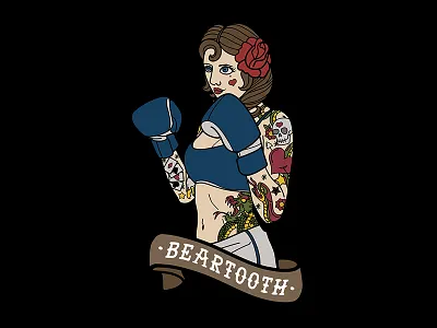 Boxer art artwork badge badge design commission design drawing graphic design graphic designer illustration illustrator vector