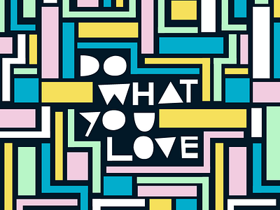 Do You color cut paper design illustration love quote squares