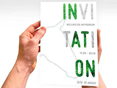 Flyer Invitation To Horse Race Mockup communication design flyer graphic horse invitation mockup ofline on hands print race