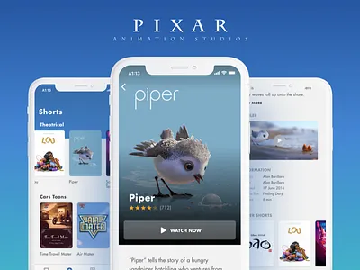 Pixar App Concept concept disney incredibles insideout pixar