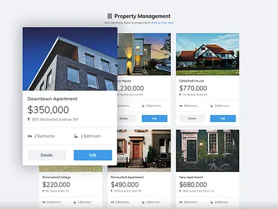 Codebase - Real Estate admin dashboard property real estate ui ui design user interface