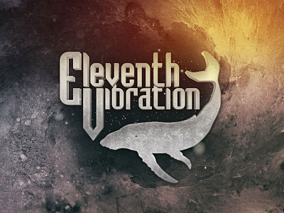 Logo for band "Eleventh Vibration" art design graphicdesign illustration inselart painting photoshop