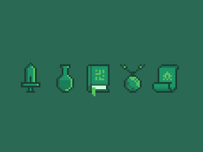 Game Icons game gamedev icon item pixel pixel art pixelart rpg