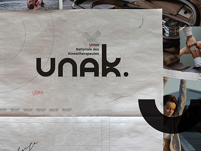 unak. brand identity logo