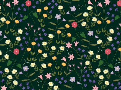 NATIVE FLOWERS PATTERN design flowerdesign flowers graphicdesign native pattern simple simpledesign surfacepattern surfacepatterndesign