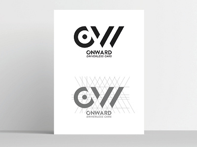 Onward Logo Dribble cars design graphic graphic design logo logo design minimal