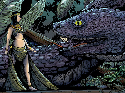 Putri Kandita art comic book comic illustration illustration
