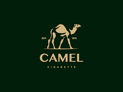 Camel Logo - Cigarette behance brand identity branding branding agency graphics logo logofolio packaging packaging design stationery