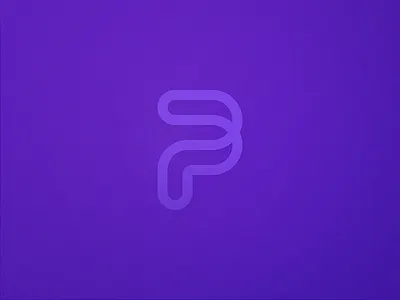 P is for Prodelec 2018 letter logo p purple