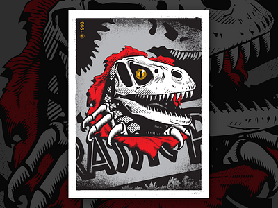 Velociripper dinosaur jurassic park raptor ripper velociraptor