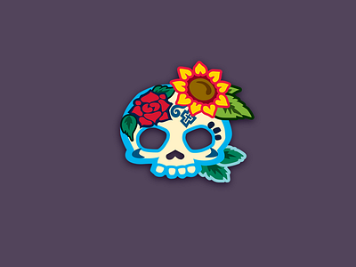 Day of the Dead, sugar skull cute day de dead día muertos of skull sugar the