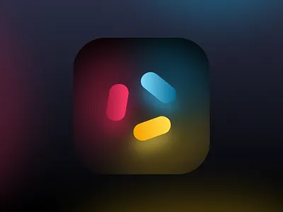 Tau Conf 2018 app colors icon ios mobile neon