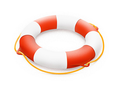 Lifebuoy illustration