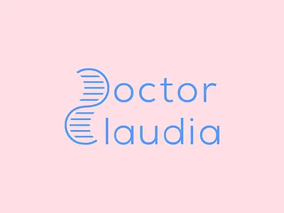 Doctor Claudia berlin brand branding design doctor dr germany identity logo logotype rebranding