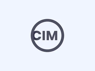 CIM brand branding design icon letter letters logo logotype mark