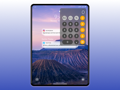 Daily Ui 004 | Calculator apple calculator coding daily ui design figma ios ipad ipad x marketing