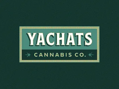 Yachats Cannabis Company 3 beach cannabis coast leaf logo ocean oregon yachats
