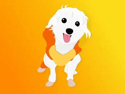 Illustration / Puppy dog illustration puppy