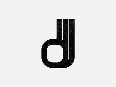 Letter D design lettering type typography