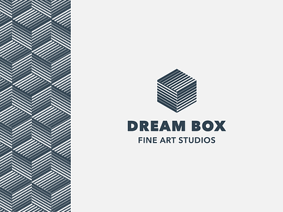 Dream Box Fine Art Studios. art brand branding grid identity logo logomark logotype monogram photography