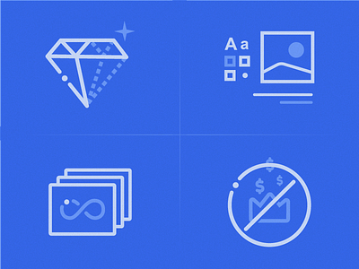 Dual tone icons animation design dualtone flat icon illustration ui ux vector web