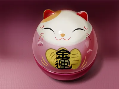 金運 art digital illustrator