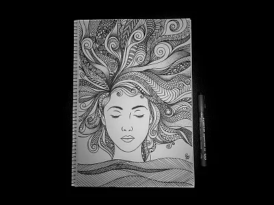 Doodle art art artist doodleart drawing gallery pensketch sketch sketchbook staedtler