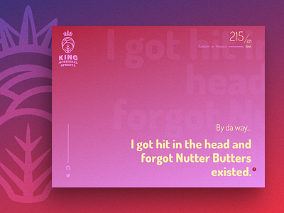 By Da Way... interface landing page minimal quote responsive ui web design website