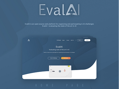 Project- EvalAI ui design