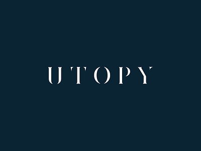 Utopy brand branding fashion logo logo design utopy