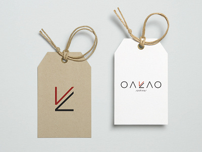 Oakao design fashion graphic graphic design label logo logo design minimal tag