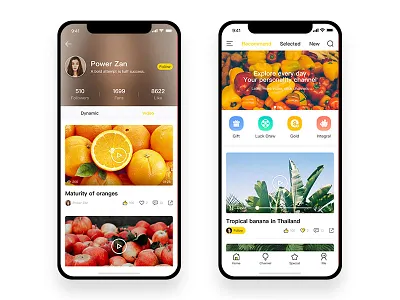 Honeybee TV home menu segment ue ui ux video