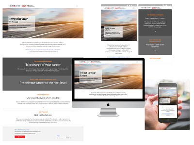 Ngcp Microsite (Microland) app design uiux visual website