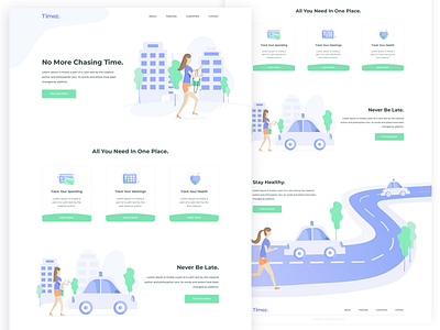 Homepage clean design freelance hire homepage illustration illustrator inspiration sketch ui ux website